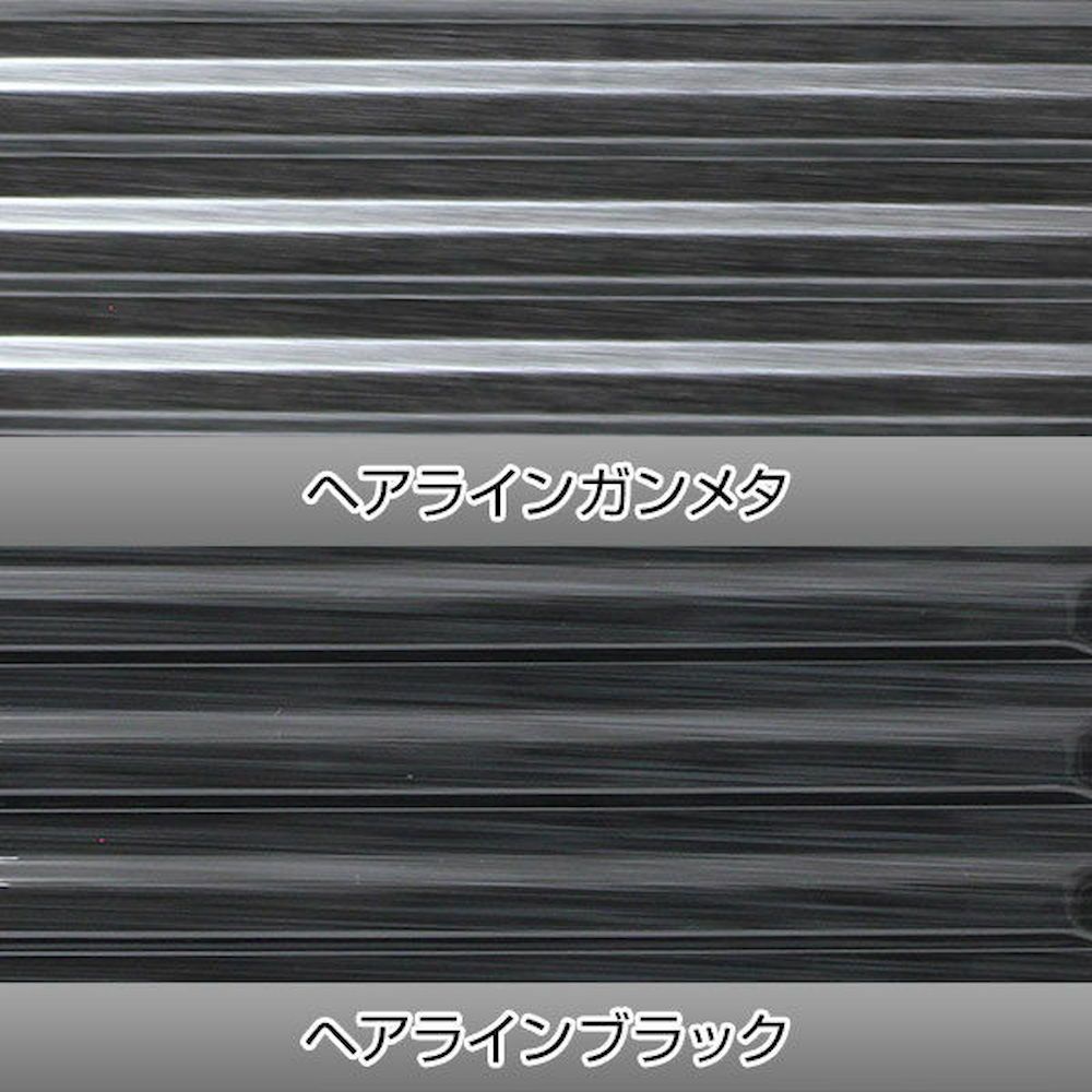 G-BRONCOアタッシュケース３６ｃｍ　Ａ４サイズ　ヘアライン本体アップ画像