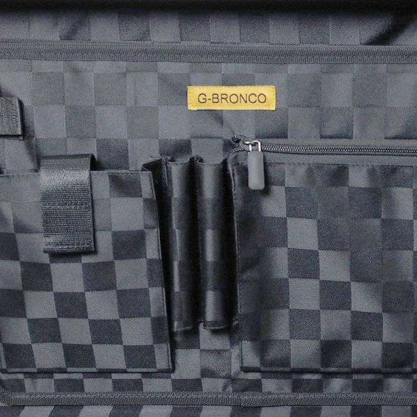 G-BRONCO アタッシュケース４２ｃｍ Ｂ４サイズ アルミボディ内装